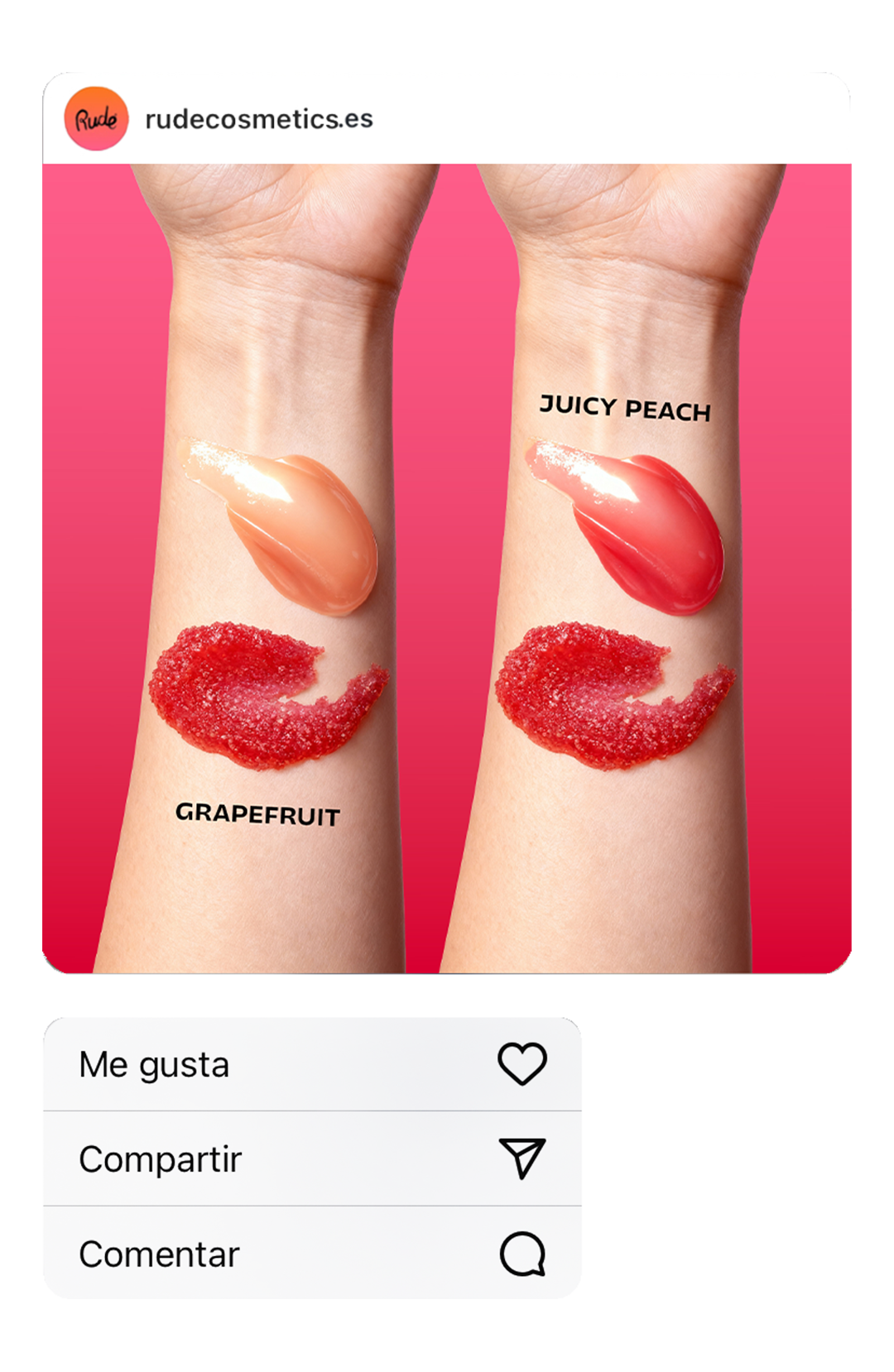 Esfoliante labial e protetor labial Scrubski & Balmer Toranja