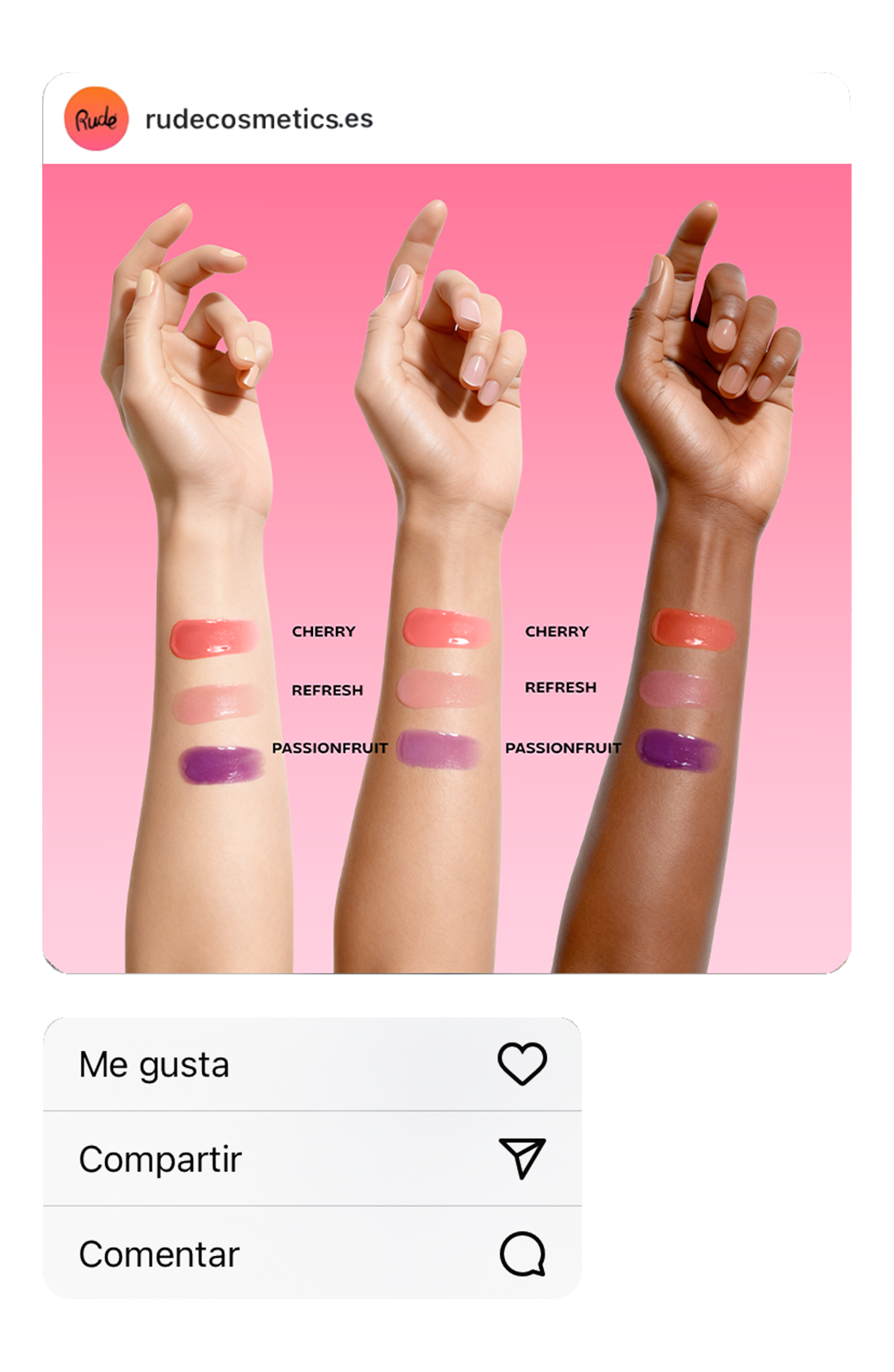 Massagem com óleo de lábios Chillaxin' Cherry