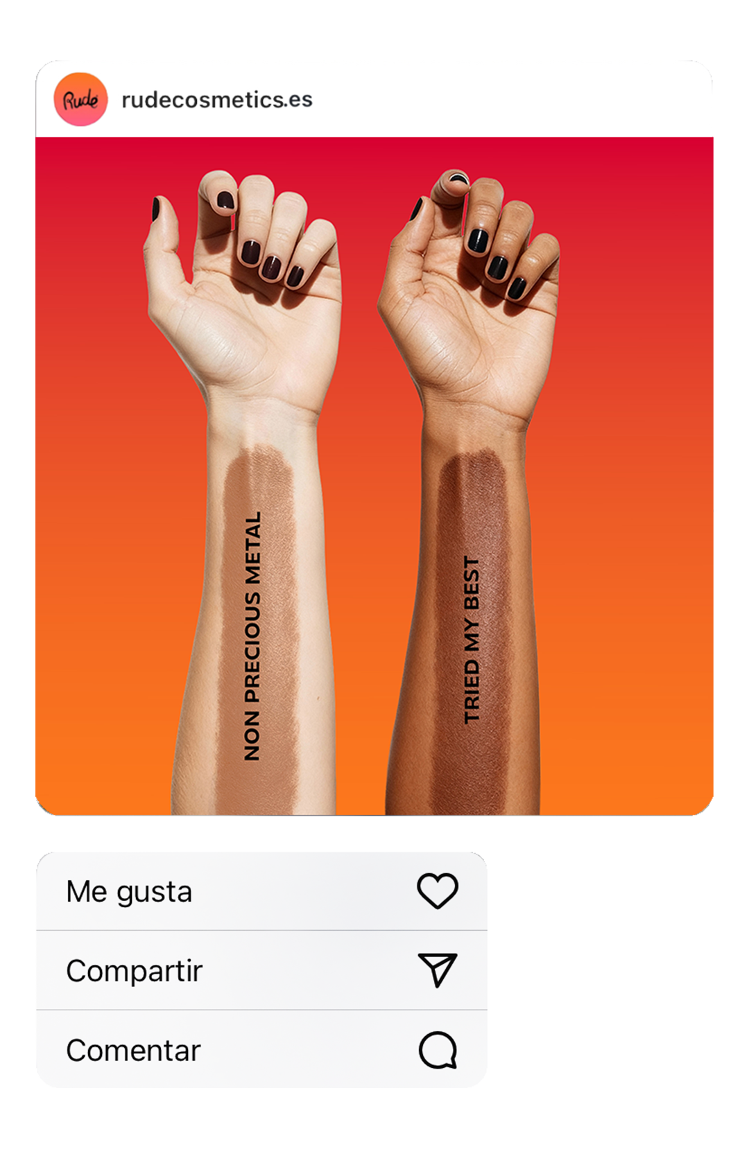 Opte pelo Bronze Bronzer Metal Não Precioso (Matte)