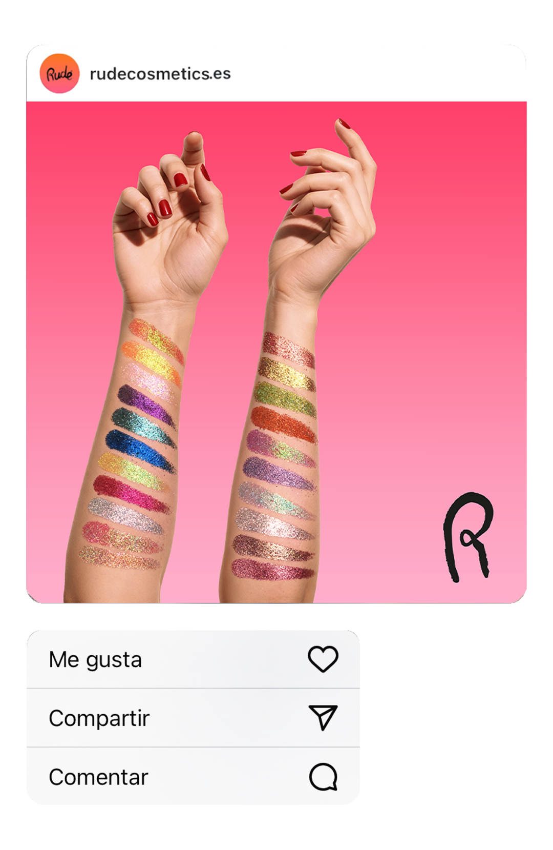 Paleta United Shades of Glitter