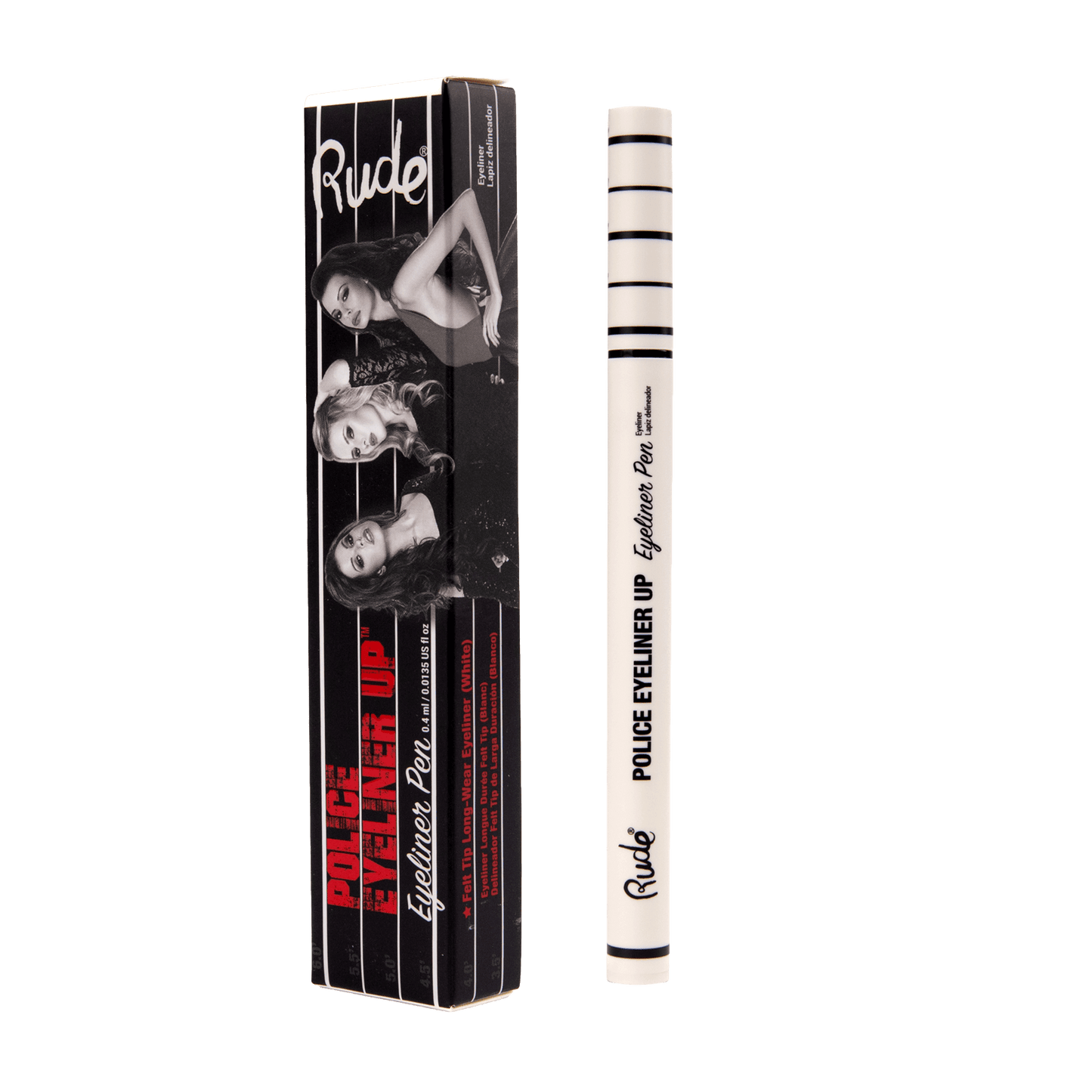 Police Eyeliner Up Eyeliner Pen Top Dog (White)