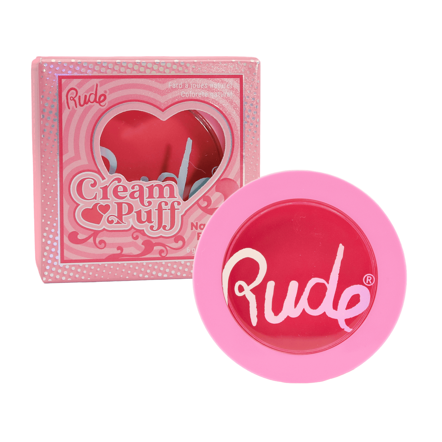 Bolo Pop de Blush Natural Cream Puff