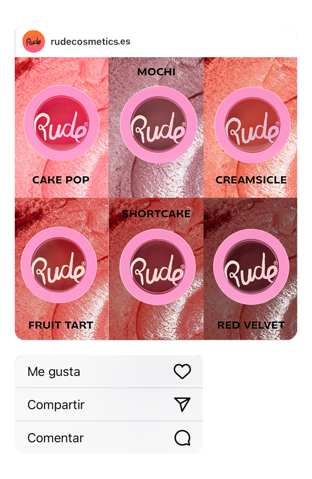 Cream Puff Natural Blush Red Velvet