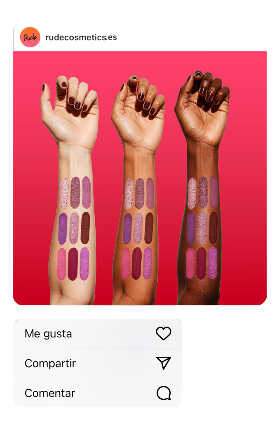 A paleta do livro de feitiços Passion