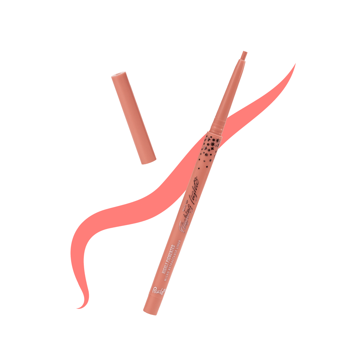 Forro retrátil micro City of Flashing Lights Peachy Keen