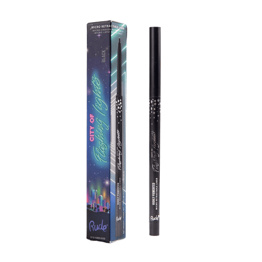 Cidade das Luzes Piscantes Micro Forro Retrátil Preto