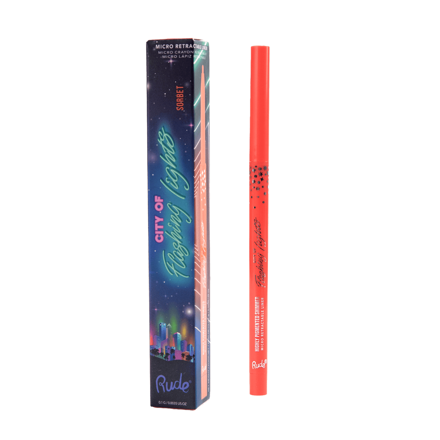 Cidade das Luzes Piscantes Micro Forro Retrátil Sorbet