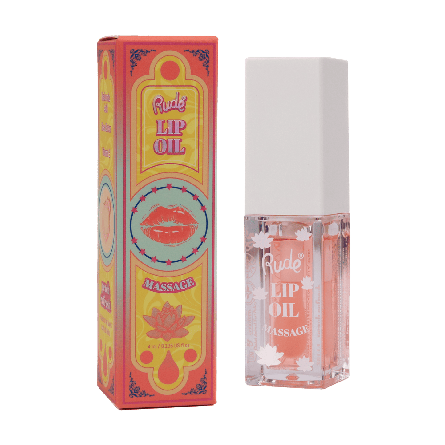 Óleo de massagem labial Peach Refresh