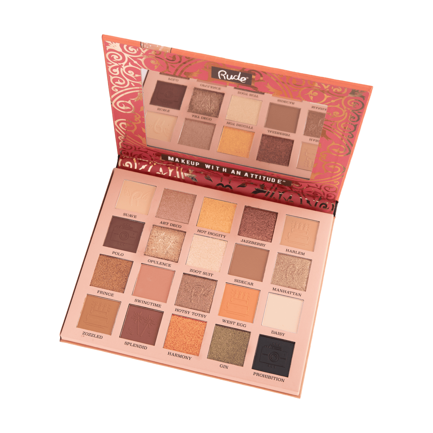 A indulgência da paleta de sombras dos anos 20