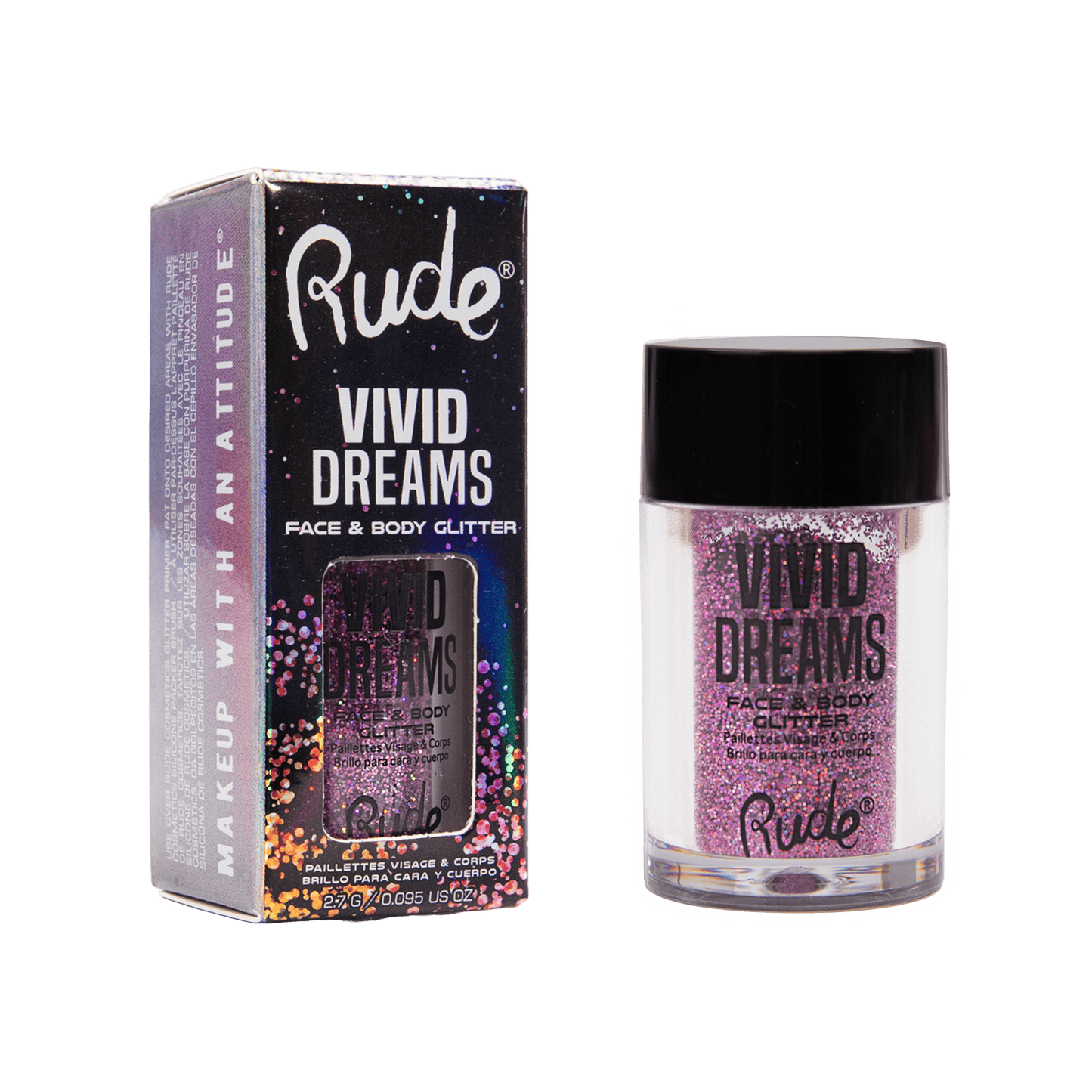 Glitter para rosto e corpo Vivid Dreams Galaxy Cluster