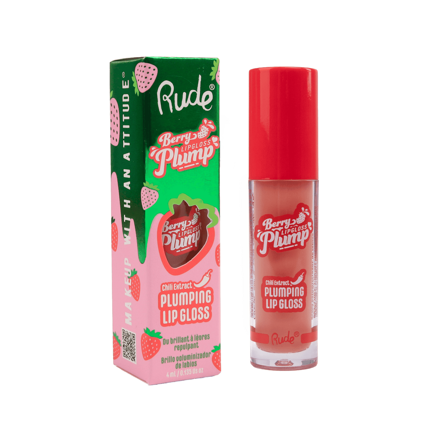 Berry Plump Plumping Lip Gloss Bare