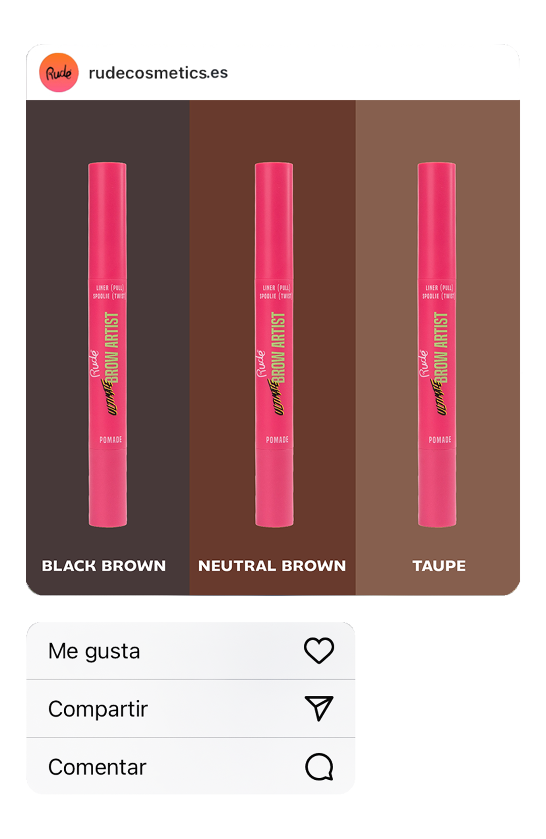 Ultimate Brow Artist Pomade & Brush Taupe