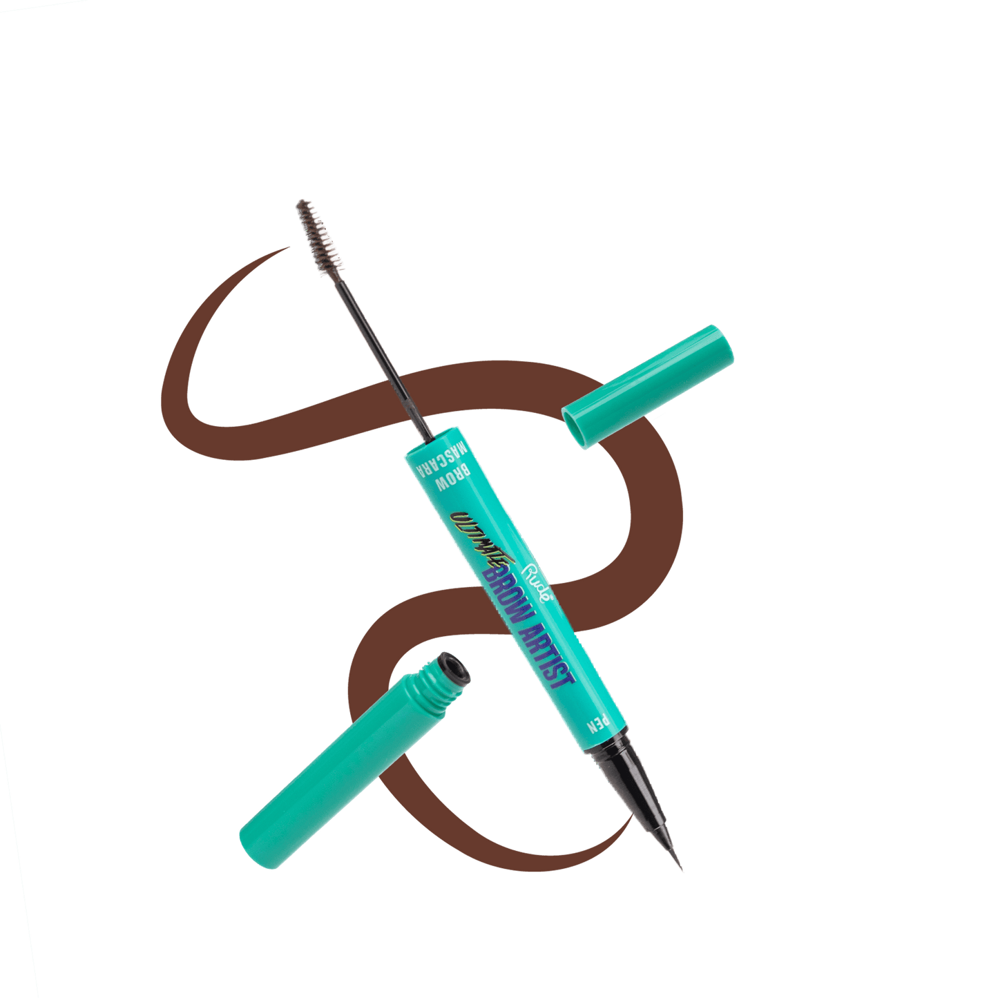 Máscara de pestanas Ultimate Brow Artist Brow e caneta castanha neutra