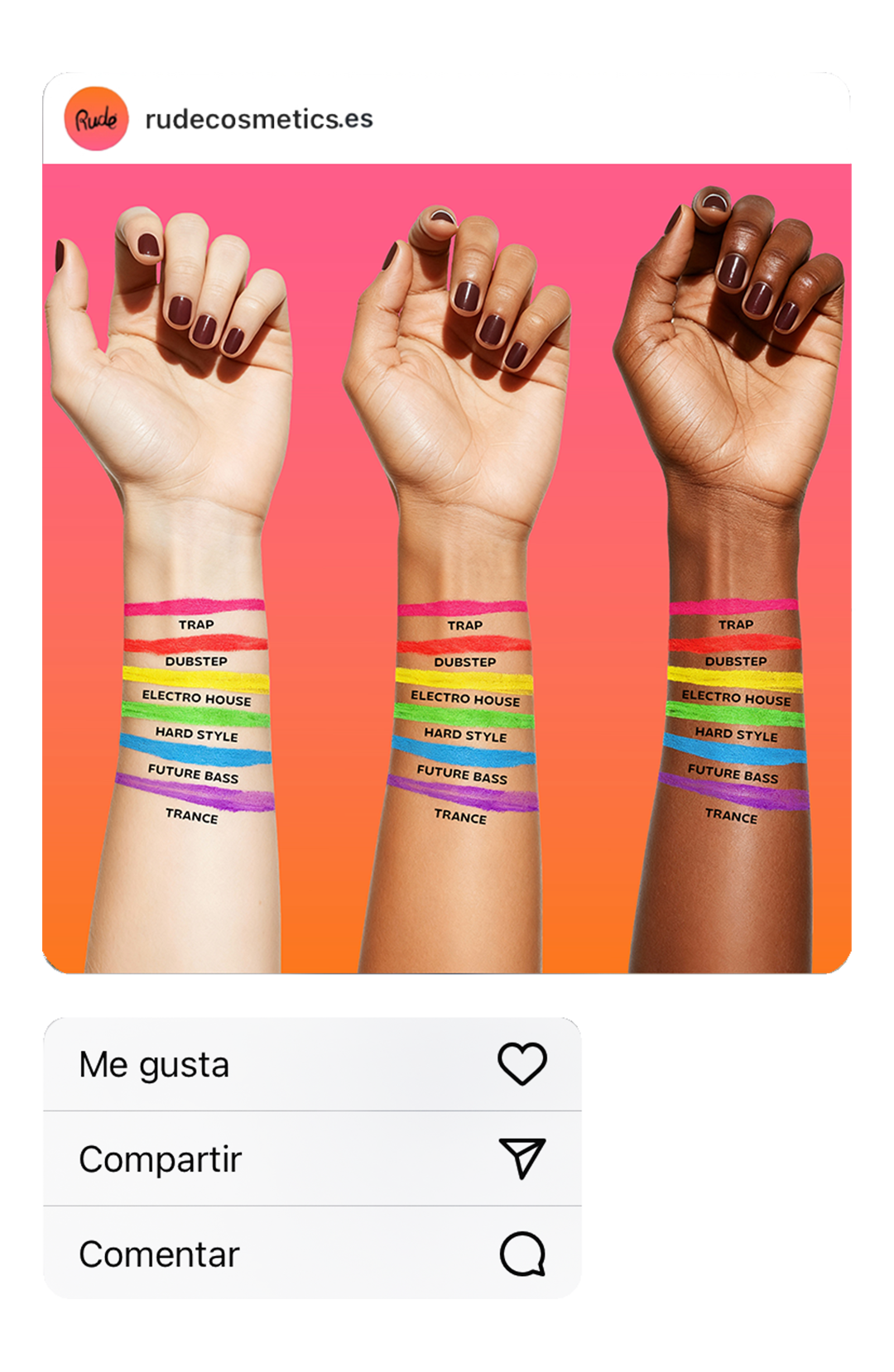 Coleção EDM Neon Liners Future Bass