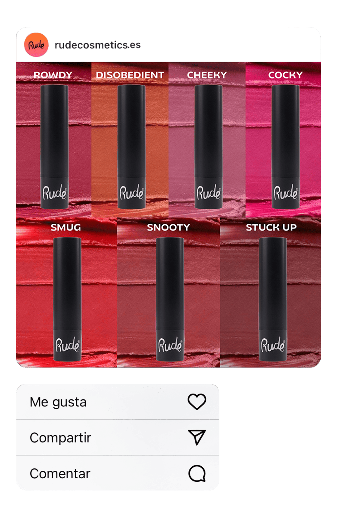 Attitude Matte Lipstick Rowdy