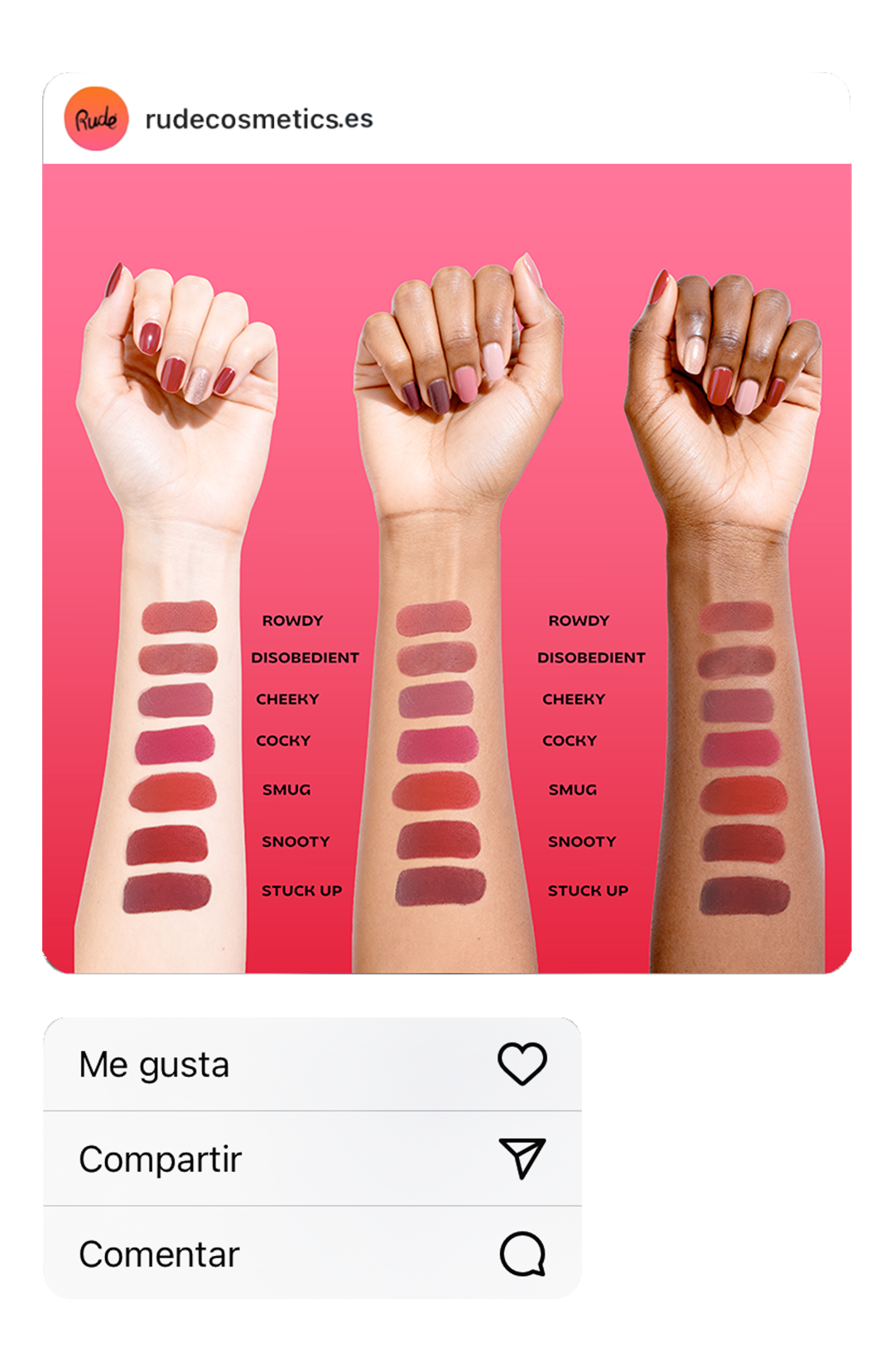 Attitude Matte Lipstick Rowdy