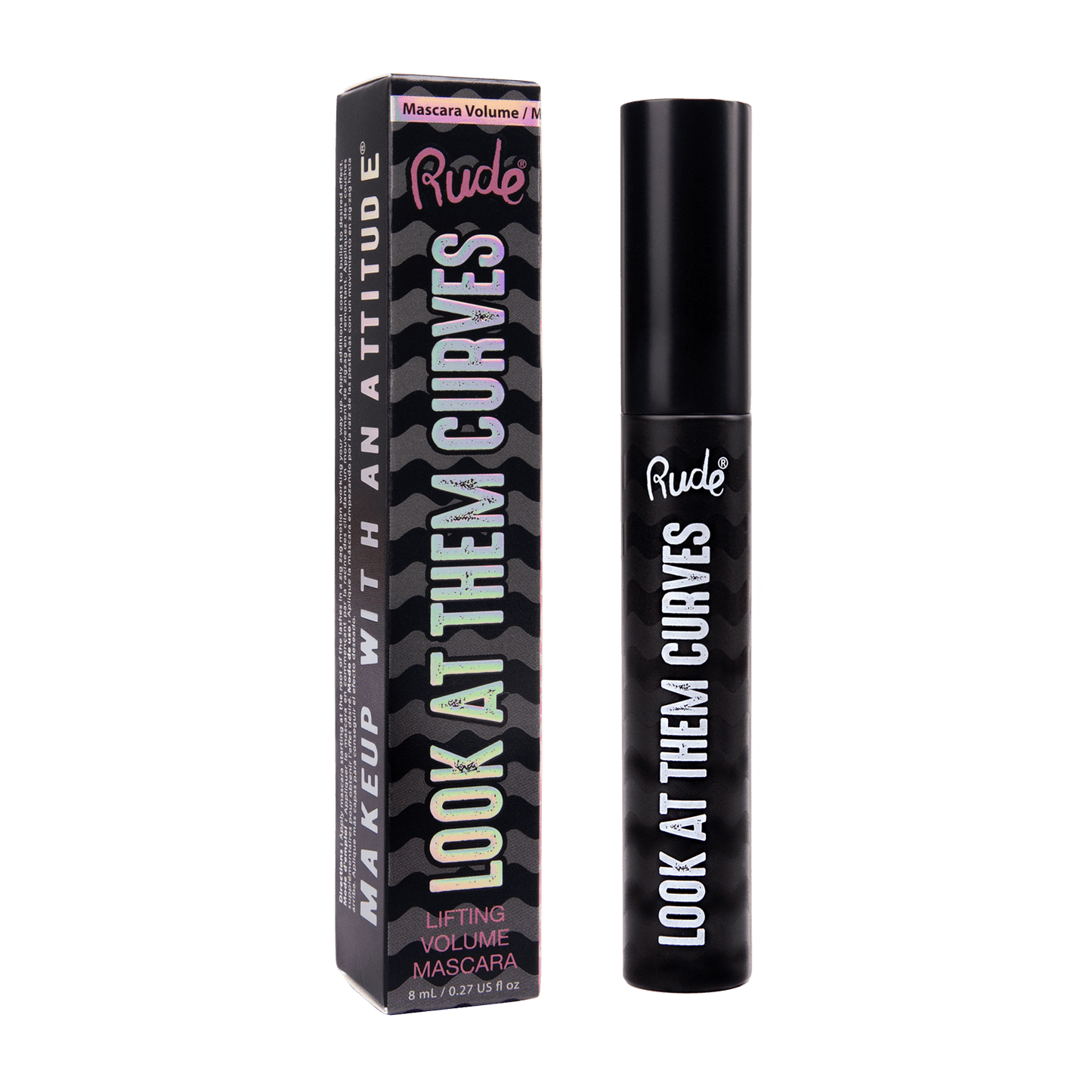 Máscara de pestanas Look At Them Curves Lifting Black