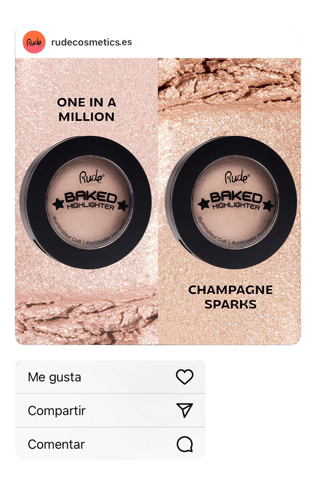 Baked Highlighter Shimmer One In A Million