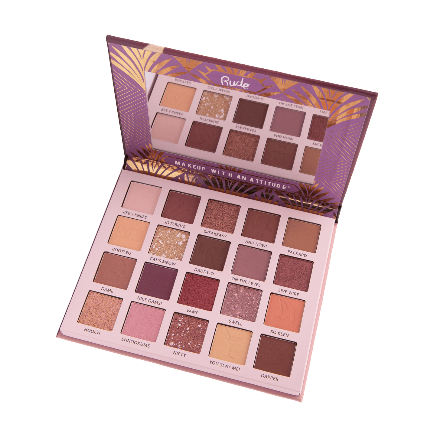 Paleta de sombras Carefree dos anos 20