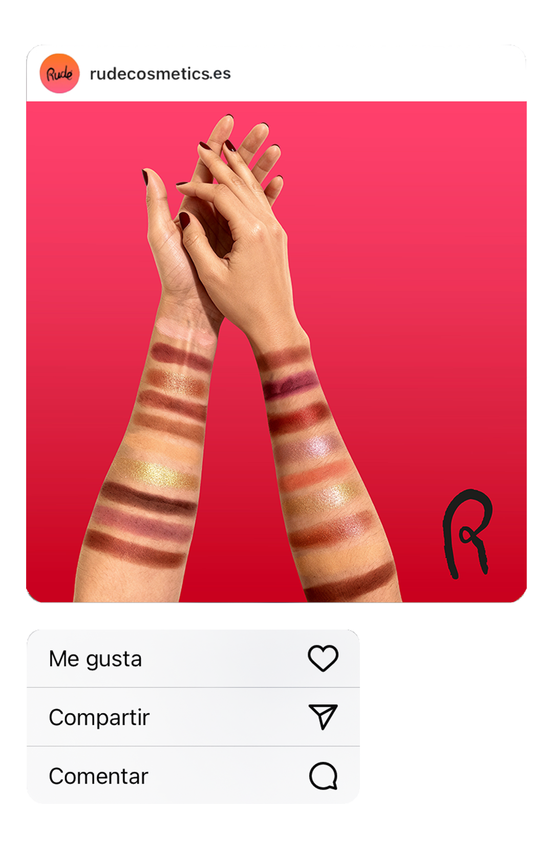 Paleta de sombras Carefree dos anos 20