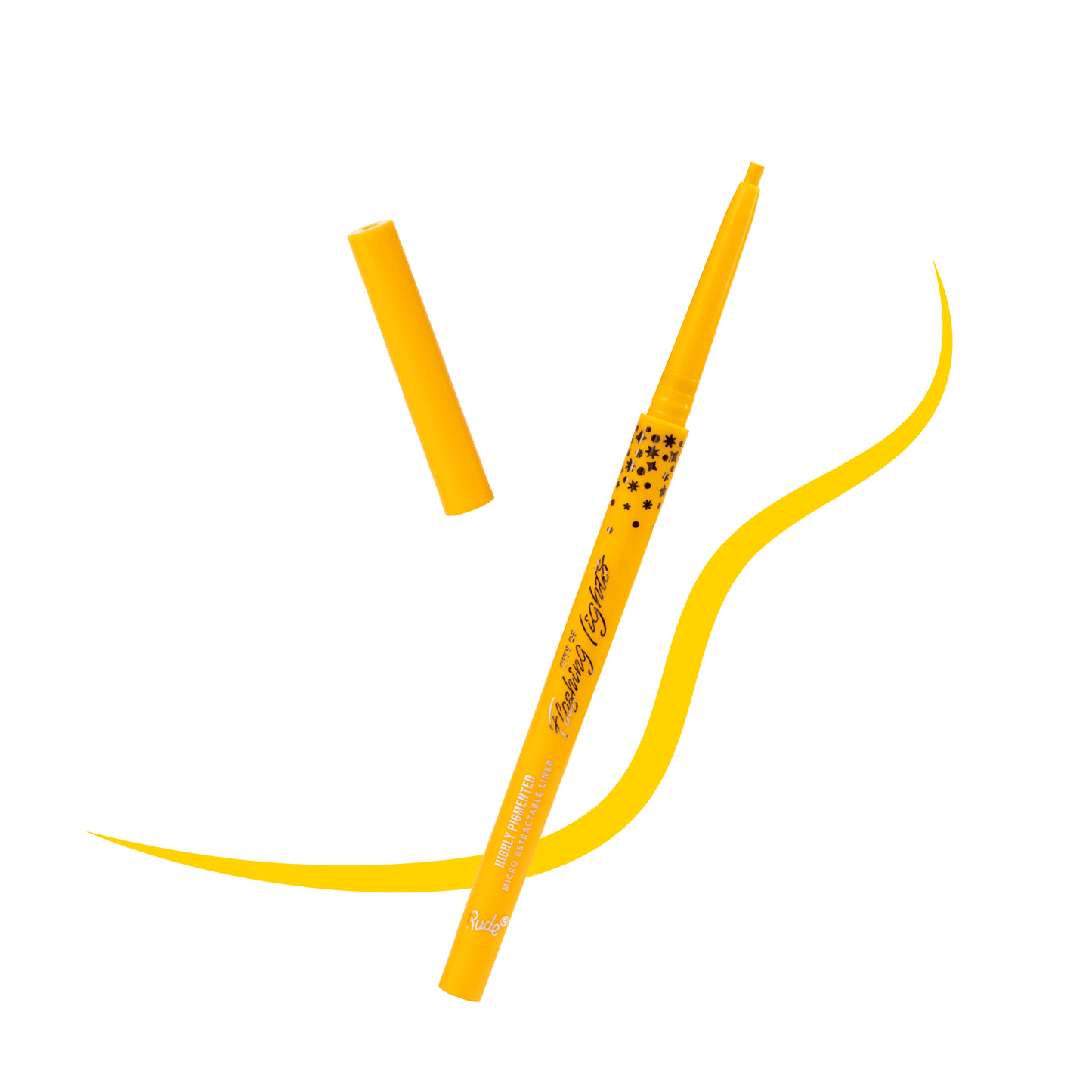 City of Flashing Lights Micro Retractable Liner Always On