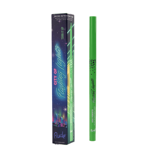 City of Flashing Lights Micro Retractable Liner - Aumente a potência