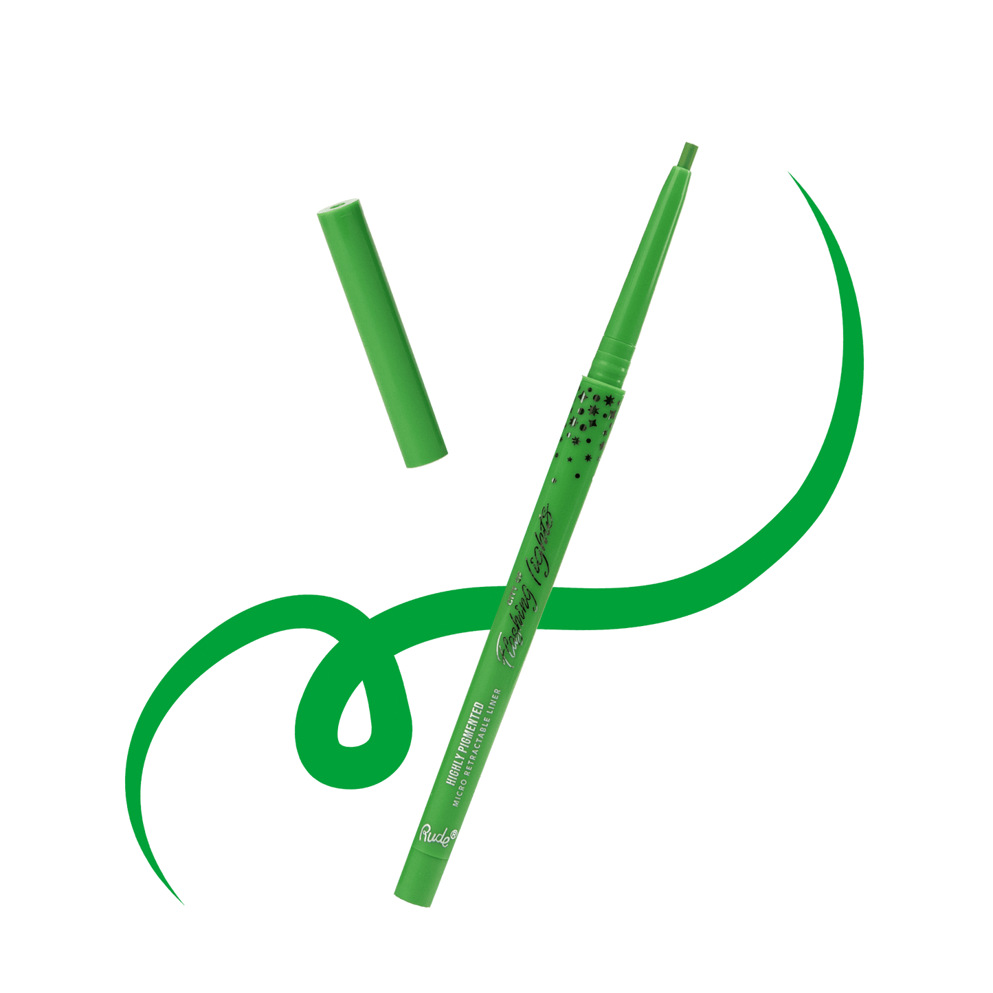 City of Flashing Lights Micro Retractable Liner Turn It Up