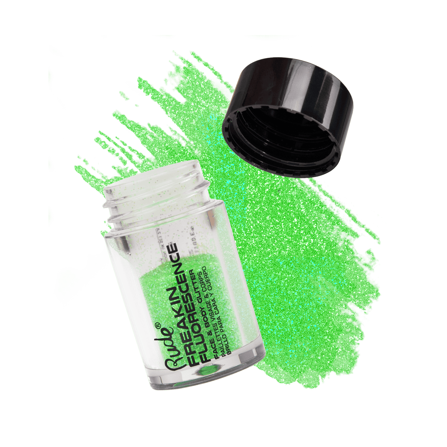 Freakin Flourescence Face & Body Glitter Rave Wave